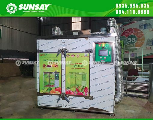 Máy sấy lạnh 40 khay cung cấp tại Ninh Thuận