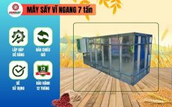 Máy sấy vĩ ngang 7 tấn