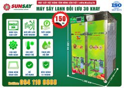 Máy sấy lạnh đối lưu 30 khay