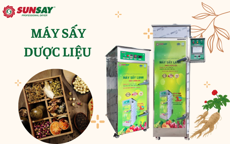 Máy sấy dược liệu - Giải pháp bảo quản thảo dược hiệu quả cho mọi doanh nghiệp