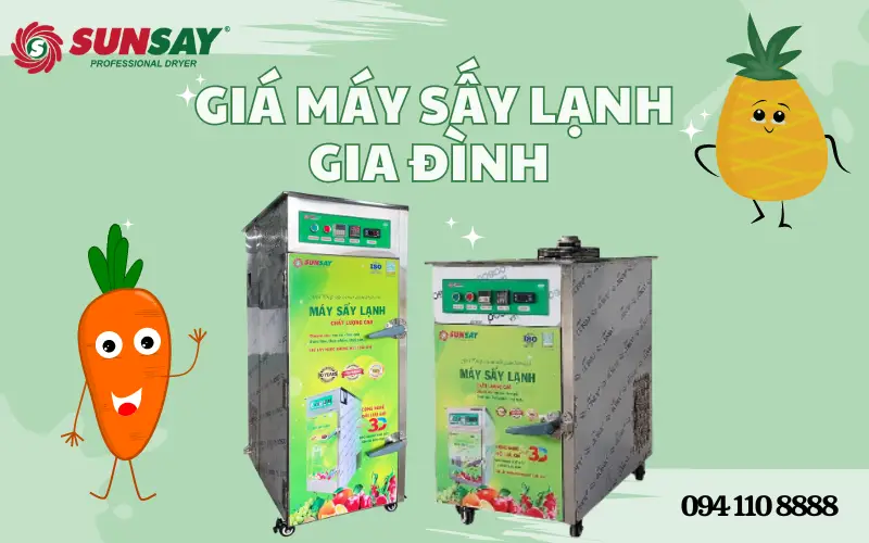 Giá máy sấy lạnh gia đình